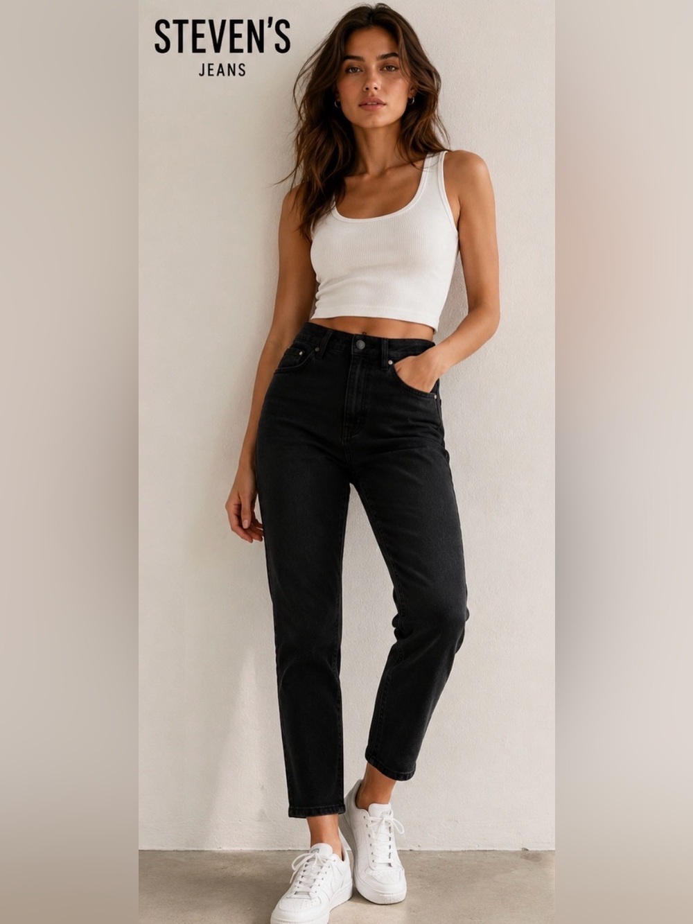 Steve’s Jeans Kids Black Stretch Skinny Jeans 12